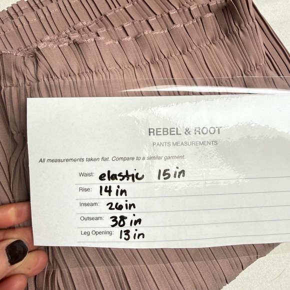 Joie | Dusty Rose Pink Wide Leg Flowy Pants – Soft Luxe | Size M - Picture 5 of 10